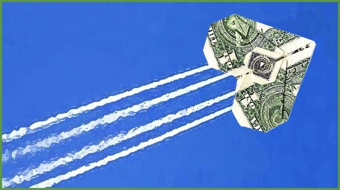 SageBroadview: Watching a dollar ride.